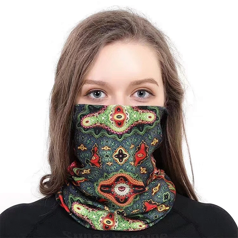 Popular seamless bandana Item of headwear and your own design and logo printing of headwear bandana