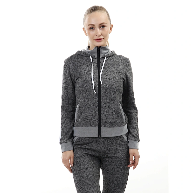 Excellent Stretch Latest Customized Plain Women Sweatsuit