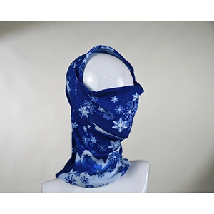 Custom Printed Seamless Tube Neckerchief Scarf Neck Warmer Bandana