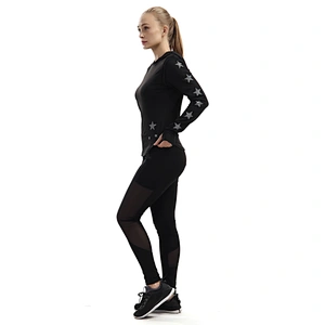 Women's Mesh Yoga Pants with 2 Pockets Non See-Through High Waist  Leggings
