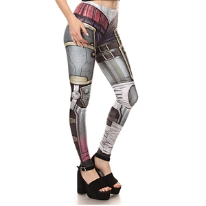 Women 3D Digital Printing Milk Silk Leggings