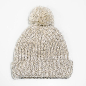 2020 Fashion women 's wholesale winter custom knitted w pom pom beanie hat