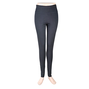100%polyester Women black seamless legging