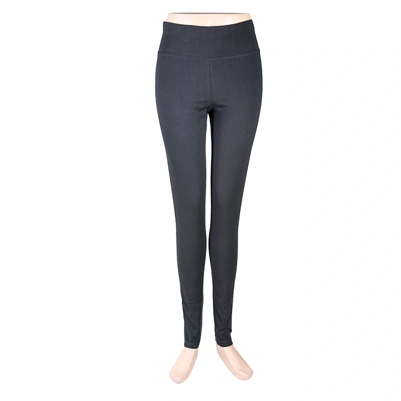100%polyester Women black seamless legging