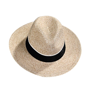 Good Quality UV Protection Washable and Foldable UV Sunscreen Summer Straw Panama Hat