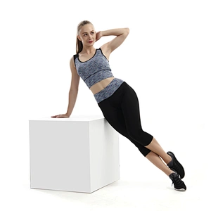 Women's Yoga Capri Pants High Waist Slim Sexy Hollow Outdoors Running Fitness Leggings