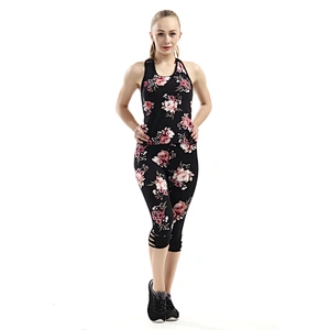 Women Wholesale Sport Cloths  Fitness Leggings and Tops Set