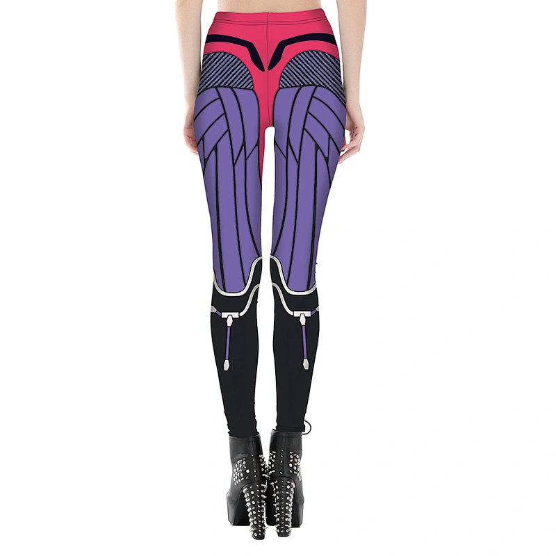 Women Colorful 3D Printed Full Length Leggings Tights Pants