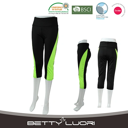 Ladies polyester sport legging yoga