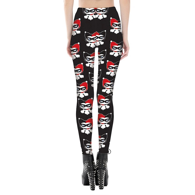 Women Leggings  Printed Skinny Leggins Sexy Fitness High Elastic Pants