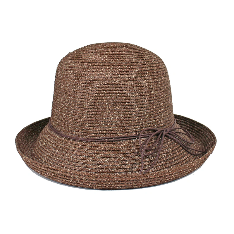 Wholesale UV sunscreen Summer Women Straw Women Cloche Hat