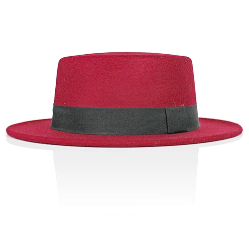 Good Price Fashionable Warm Fall and Winter Free Sample Women Felt boater hat
