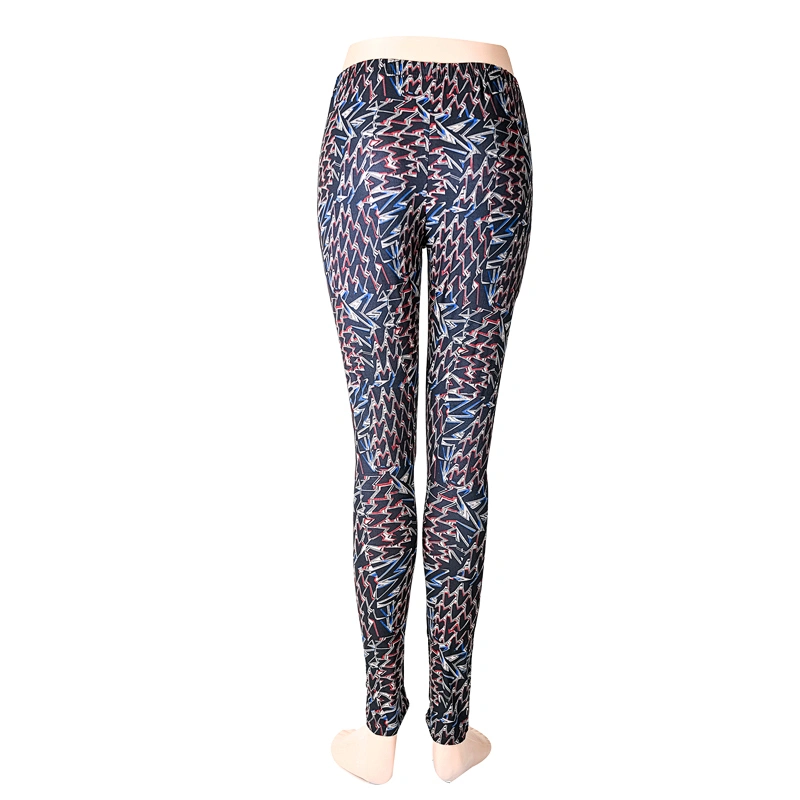 100%polyster Women printed yoge pants
