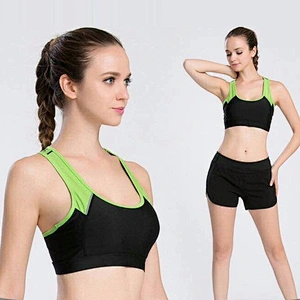Girl popular waterproof and moisture wicking cheap  ladies sexy yoga sport bras