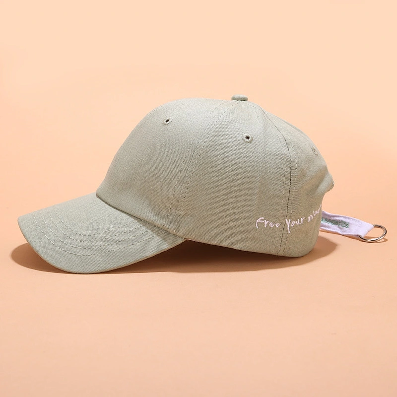 Promotional High Quality Sports Baseball Solided color ladyCap