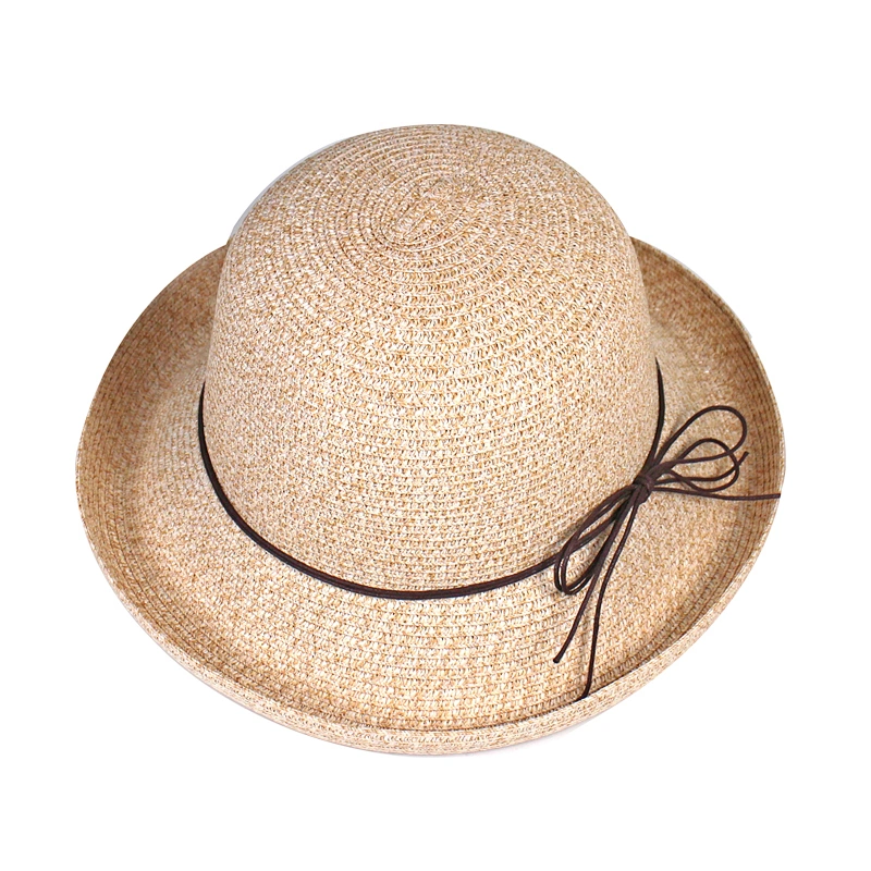 China-made High Quality Summer Hand-made Raffia Straw Hat