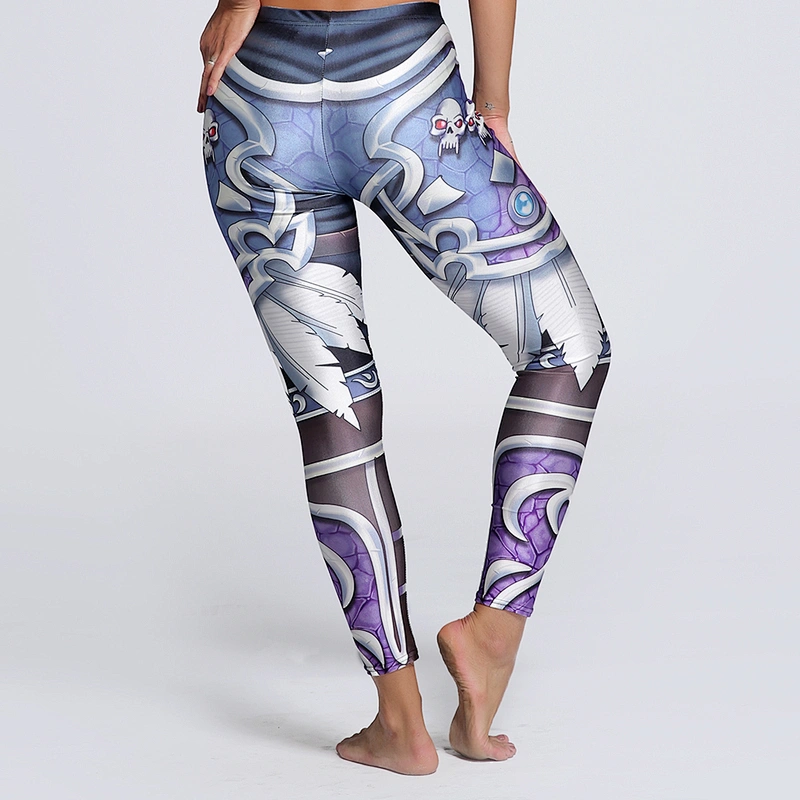 Fashion 3D Digital Print Stretchy Leggings