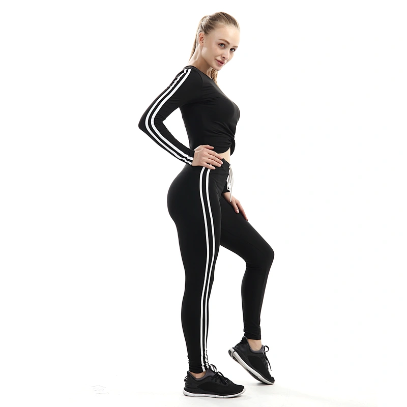 Wholesale High Quality Custom Plain Long Sleeve Women Crop Tops Hoodies