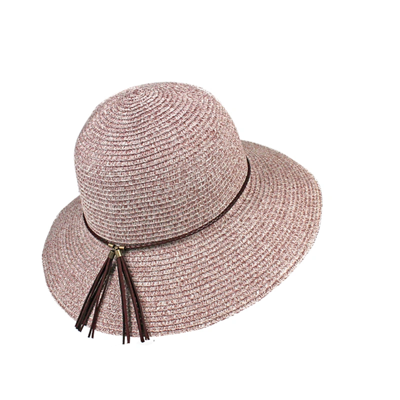 High Quality Anti-sunshine Folding Breathable Summer Straw Ladies Hat