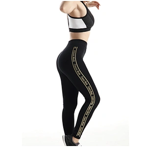 Plus Size Ankle Yoga Pants Workout Tummy Control High waist Black Seamless Sheer leggings