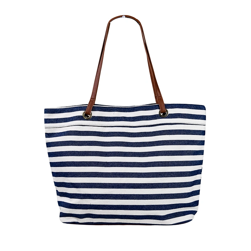 China Made Beach Cotton Canvas Handbag