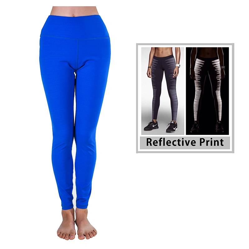 New Reflective Sports Gym Workout Tights Leggings for Women