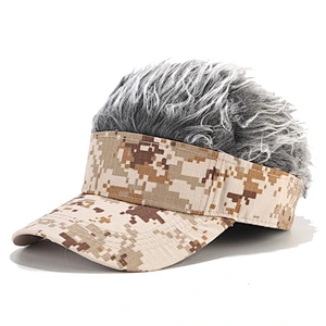 Promotional High Quality fashion w fake fur camouflageCap