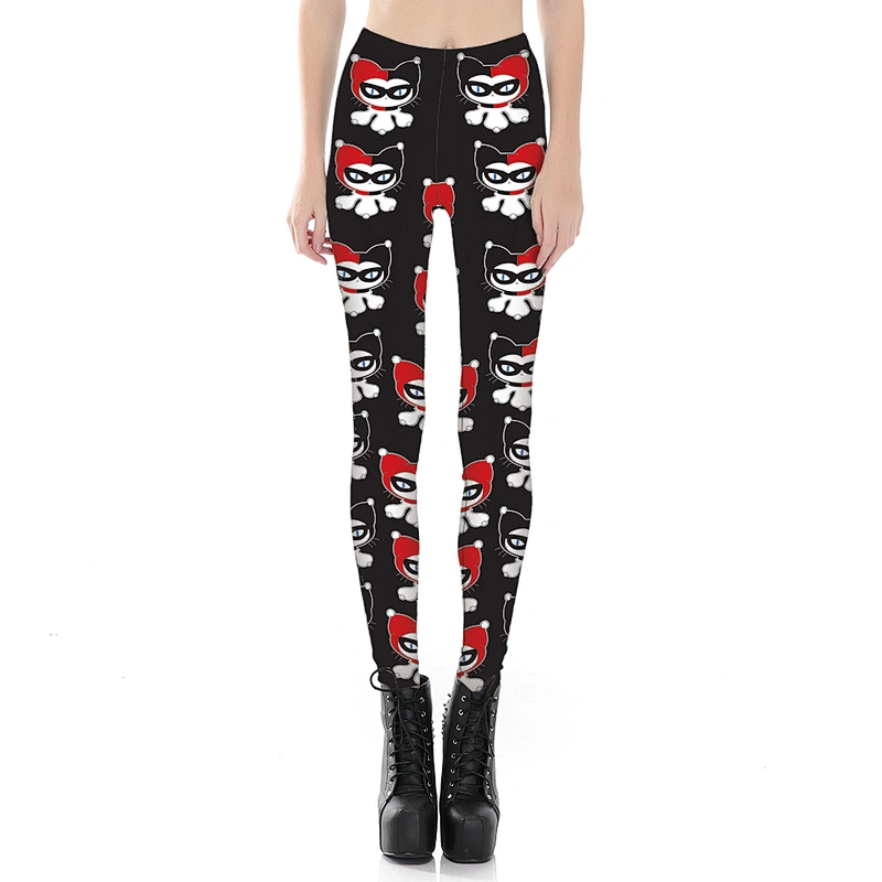 Women Leggings  Printed Skinny Leggins Sexy Fitness High Elastic Pants