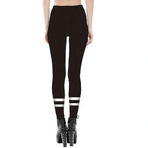 Trendy Design Workout Leggings - Fun Fashion Graphic Printed Cute Patterns