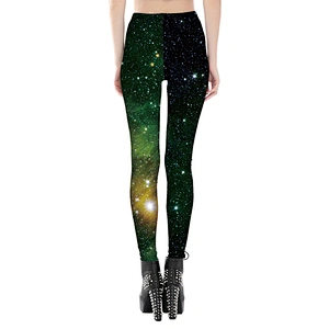 Women's Digital Print High Waist Stretchy Ankle Sexy Leggings