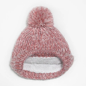 2020 Fashion women 's wholesale winter custom knitted w pom pom beanie hat