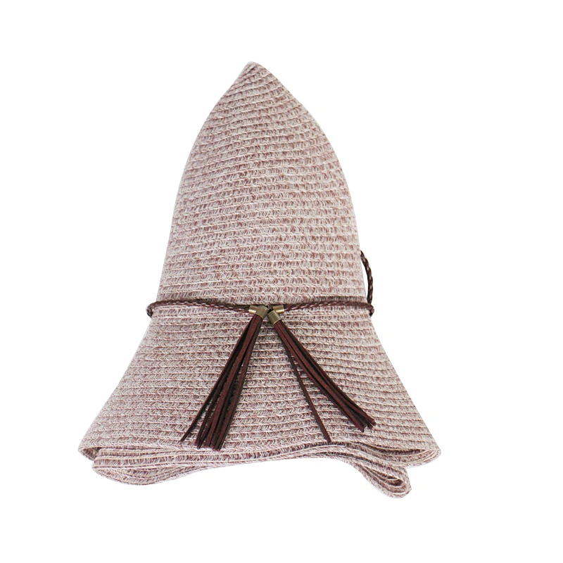 High Quality Anti-sunshine Folding Breathable Summer Straw Ladies Hat