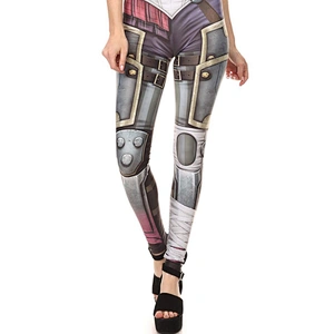 Women 3D Digital Printing Milk Silk Leggings