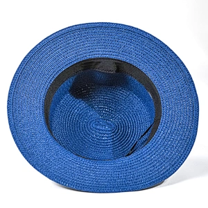 Summer Wholesale Fashion Boater Straw Hat