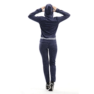 Two pieces long sleeve tops and pants activewear wholesale women sportswear