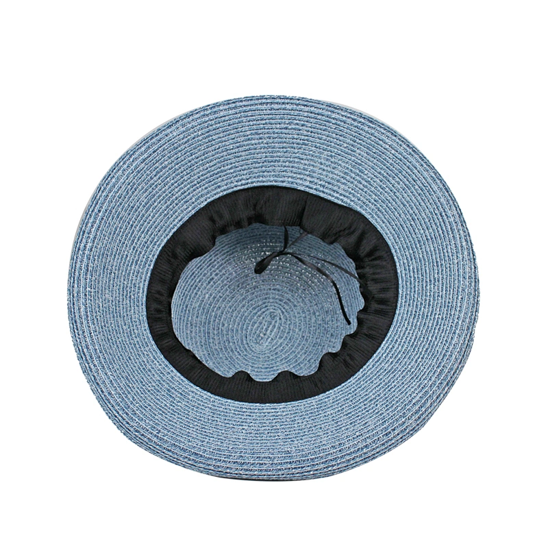 2020 Fashionable Big Brim Ladies Paper Folding Straw Hat