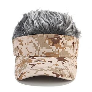 Promotional High Quality fashion w fake fur camouflageCap