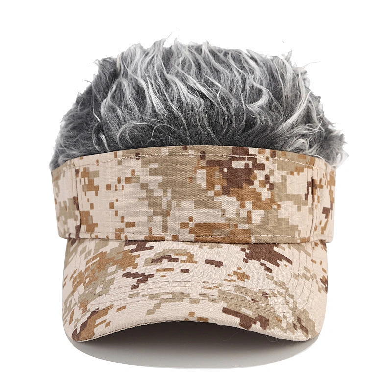 Promotional High Quality fashion w fake fur camouflageCap