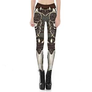 Women's Digital Printing Leggings High Waisted Yoga Pants Sports Workout Tights