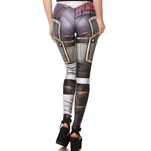 Women 3D Digital Printing Milk Silk Leggings