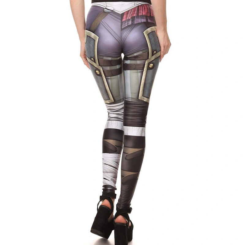 Women 3D Digital Printing Milk Silk Leggings