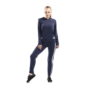 Two pieces long sleeve tops and pants activewear wholesale women sportswear