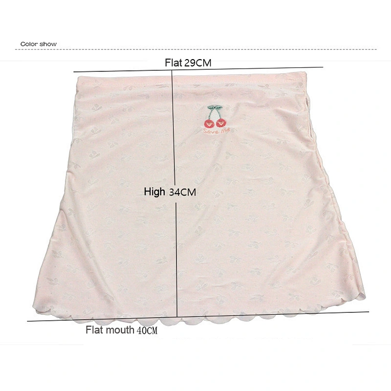 Outdoor Sunscreen Hanging Ear Type Pure Color Silk Scarf With Various Decorative Sunscreen Scarf