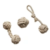3 piece dog chew toy set