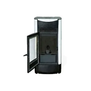 Cast iron wood camping burning stove with oven