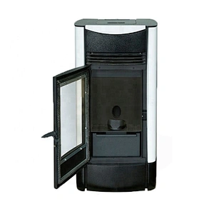 12kw automatic temperature control remote control indoor air pellet stove