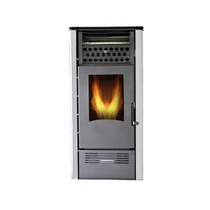 12kw safe automatic temperature control indoor air pellet stove