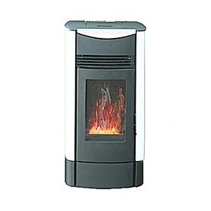 HeYing 12kw high quality safe smokeless indoor air pellet stove