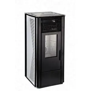 2019 modern house design Cast Iron coating wood Pellet heating Stove with ce certification