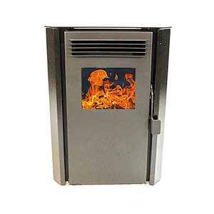 HeYing 4kw convenient installation indoor air pellet stove china